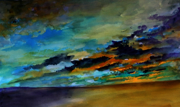 Click here to view Anxious Sunset by Calvin deRuyter