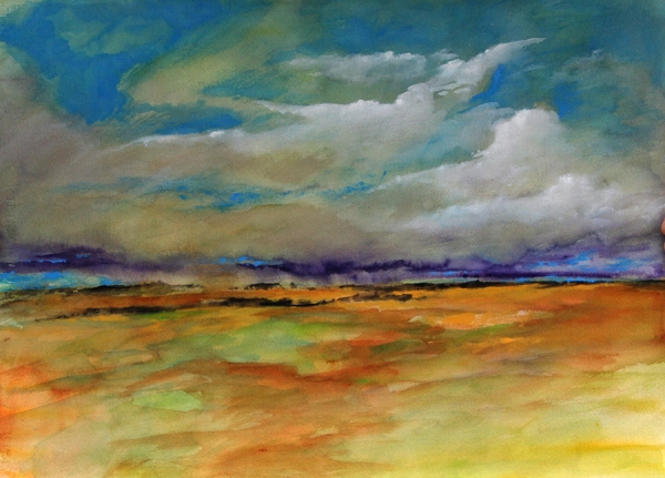 Click here to view Rain on the Horizon by Calvin deRuyter