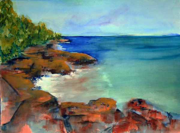 Click here to view Shoreline by Calvin deRuyter