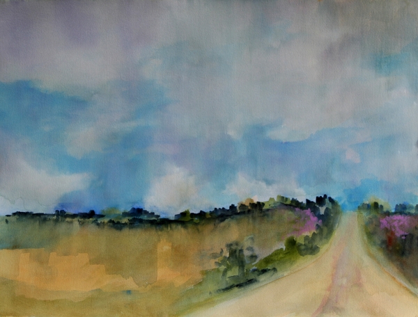 Click here to view Road Into Town by Calvin deRuyter