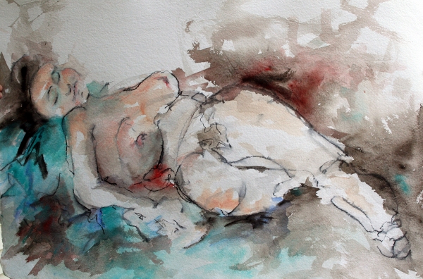 Click here to view Rubenesque Nude by Calvin deRuyter