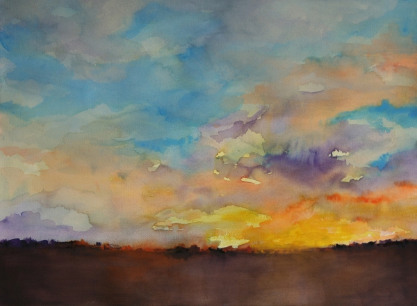 Click here to view The Sun Settles by Calvin deRuyter
