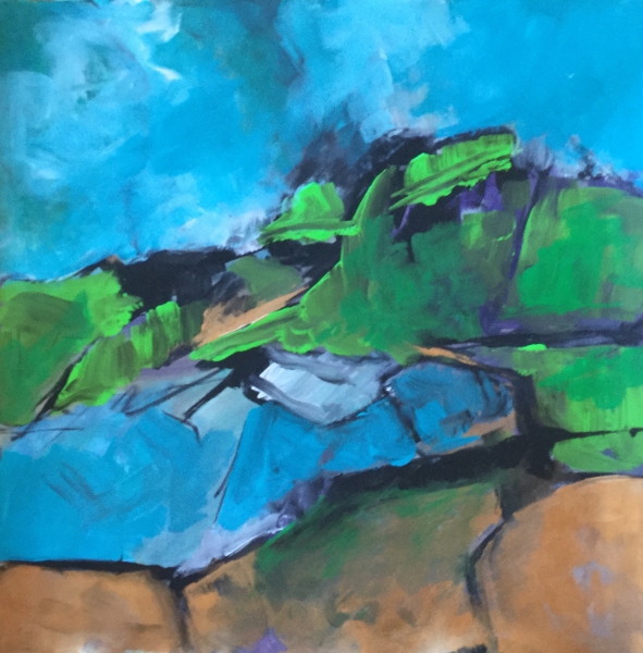 Click here to view Hidden Pond by Calvin deRuyter