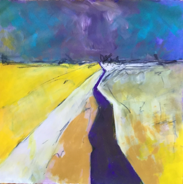 Click here to view Stream from the Marsh: Summer by Calvin deRuyter