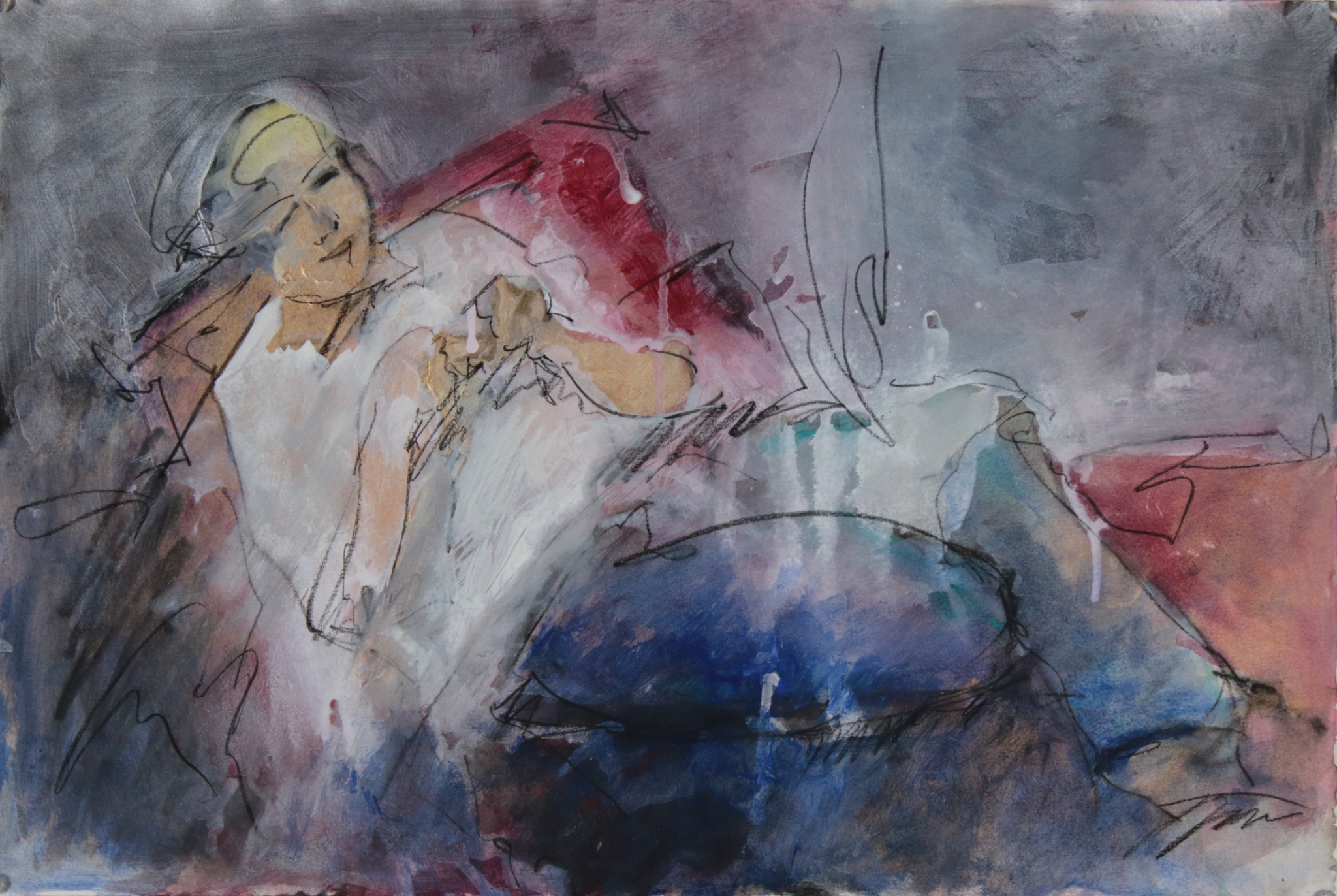 Click here to view Beth Reclining  by Calvin deRuyter