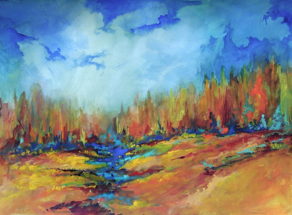 Click here to view Revisting the Glade by Calvin deRuyter