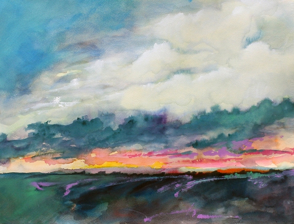 Click here to view Wistful Sunset by Calvin deRuyter