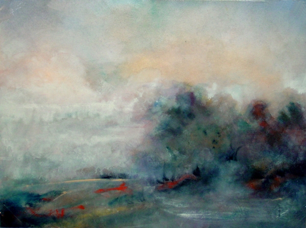 Click here to view Foggy Morn by Calvin deRuyter