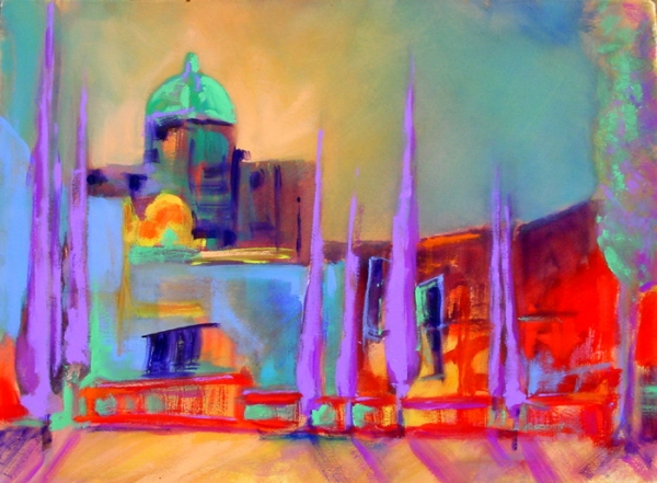 Click here to view Lofty Temples by Calvin deRuyter