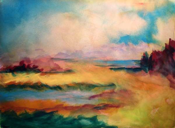Click here to view Minnesota Marsh #4 by Calvin deRuyter