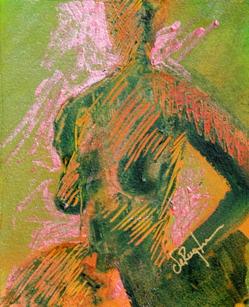 Click here to view Madeline #4 (Agitated) by Calvin deRuyter