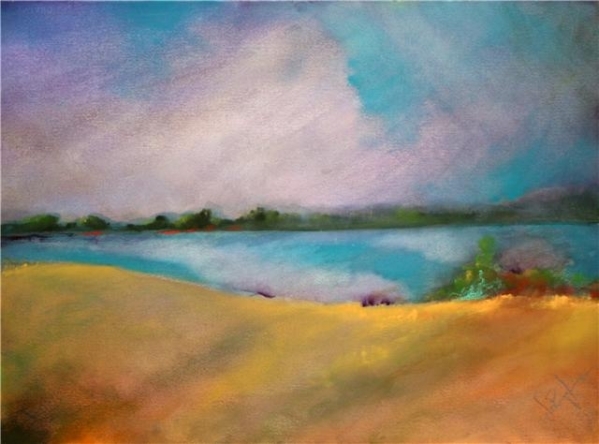 Click here to view Lakeview #7 by Calvin deRuyter