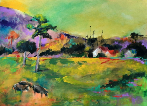 Click here to view After Gaugin by Calvin deRuyter