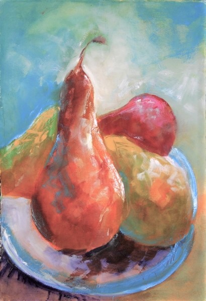 Click here to view Anjou, Red Anjou and Bosc by Calvin deRuyter