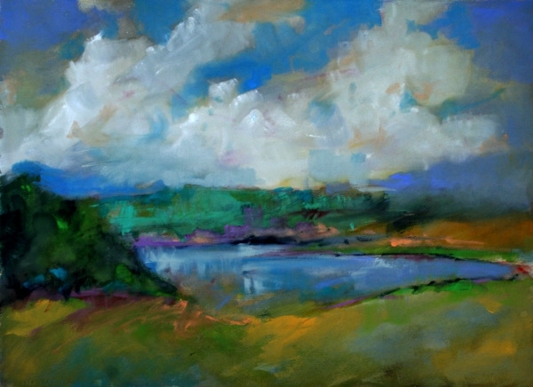 Click here to view Tucked Pond by Calvin deRuyter