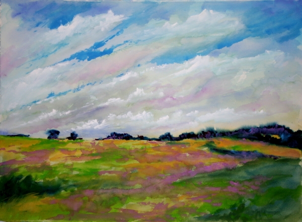 Click here to view Summer Heralds Prairie Clover by Calvin deRuyter