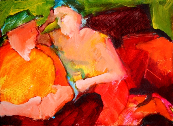 Click here to view Intimate Conversation #2 by Calvin deRuyter