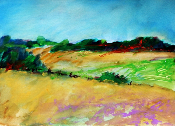 Click here to view Over the Hills by Calvin deRuyter