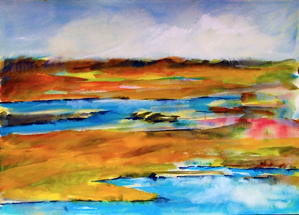 Click here to view Marsh In The Sun by Calvin deRuyter
