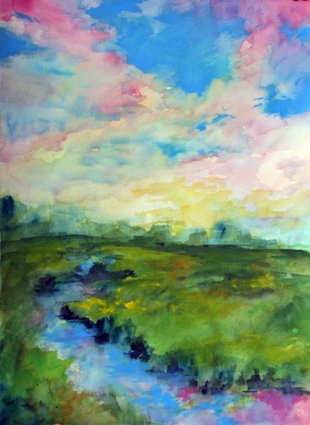 Click here to view Marsh Sunrise by Calvin deRuyter