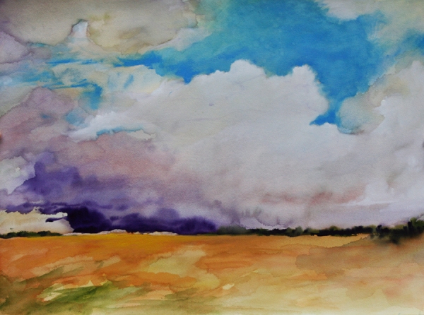 Click here to view Storm Clouds to the North by Calvin deRuyter